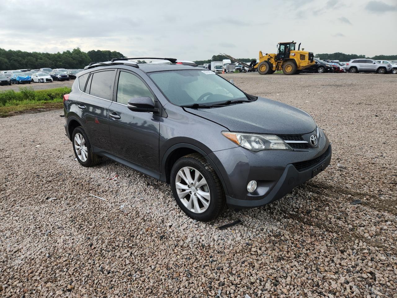 2013 Toyota Rav4 Limited Gray vin: JTMDFREV3DD014045