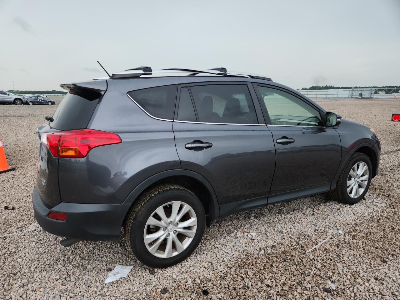 2013 Toyota Rav4 Limited Gray vin: JTMDFREV3DD014045