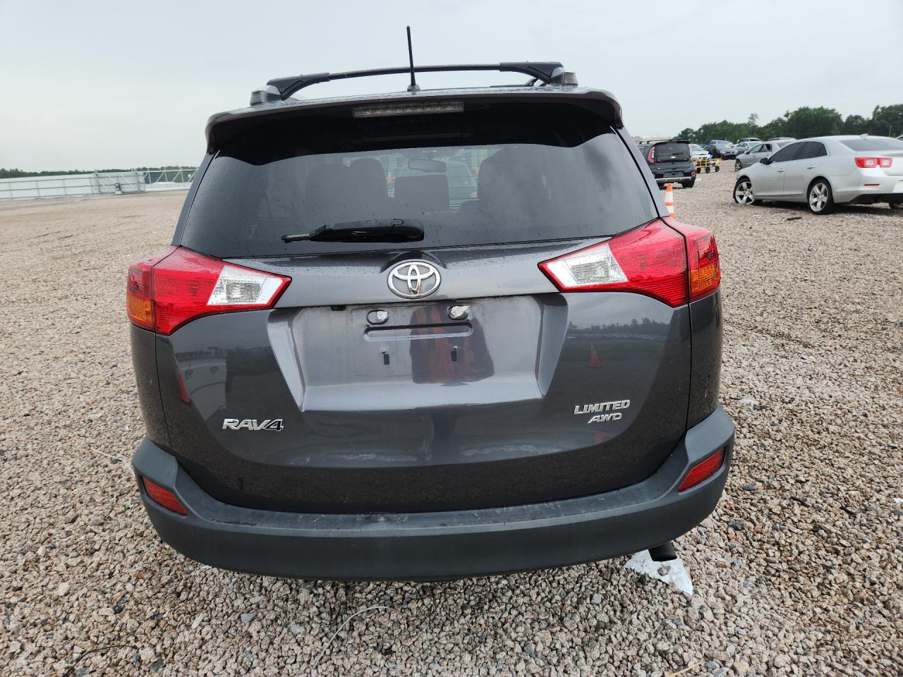 2013 Toyota Rav4 Limited Gray vin: JTMDFREV3DD014045