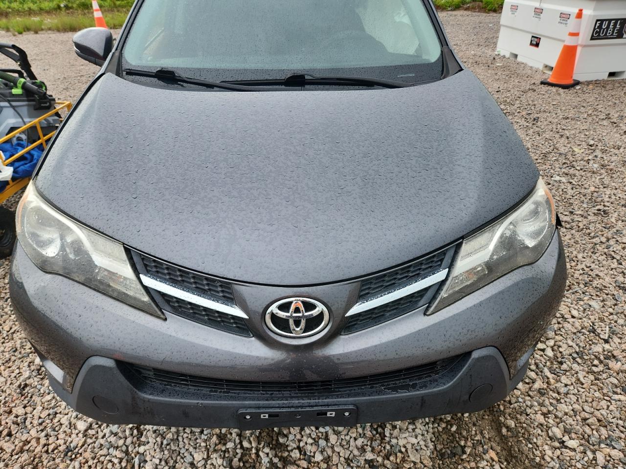 2013 Toyota Rav4 Limited Gray vin: JTMDFREV3DD014045