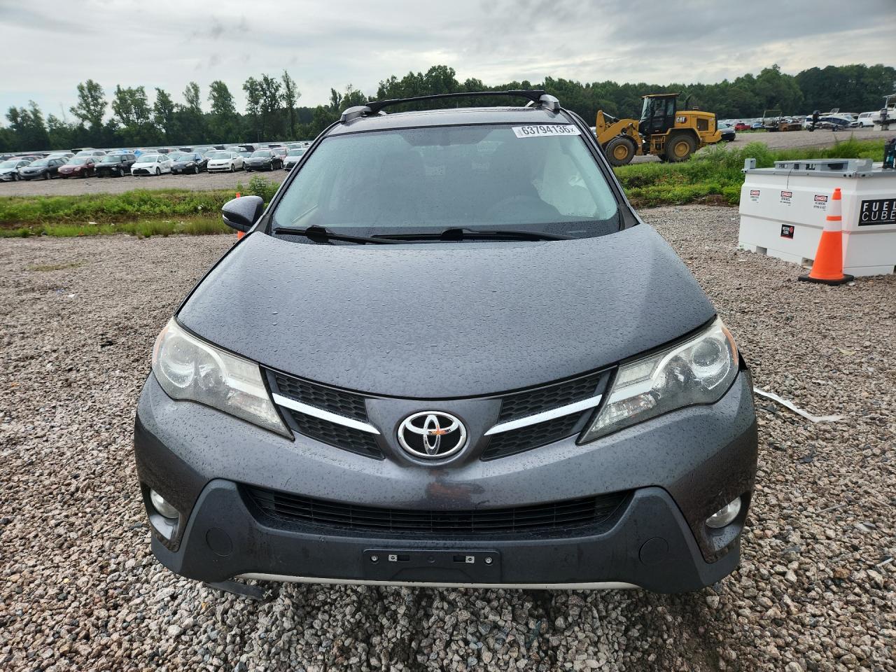 2013 Toyota Rav4 Limited Gray vin: JTMDFREV3DD014045