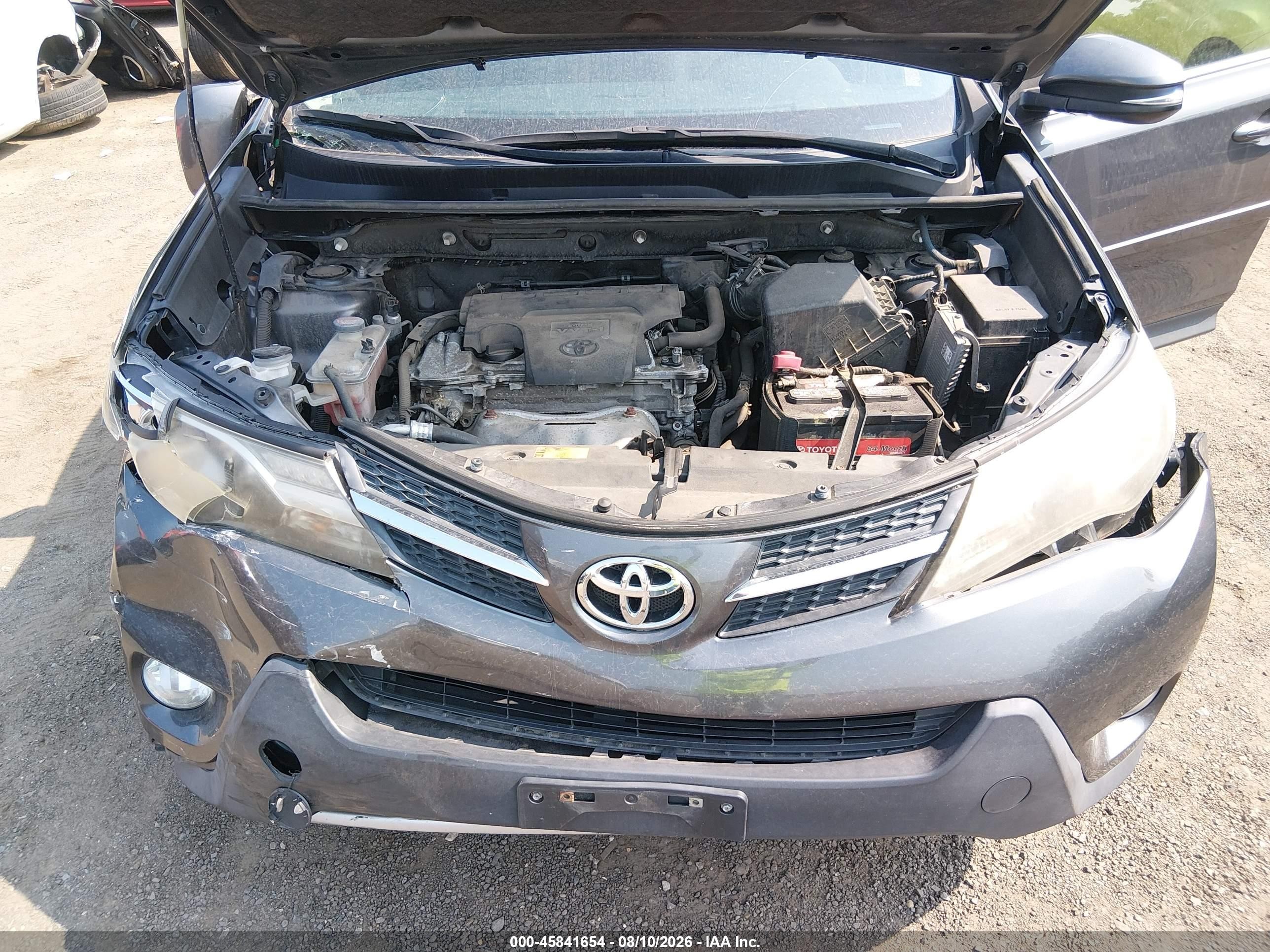 2014 Toyota Rav4 Limited Gray vin: JTMDFREV3ED087336
