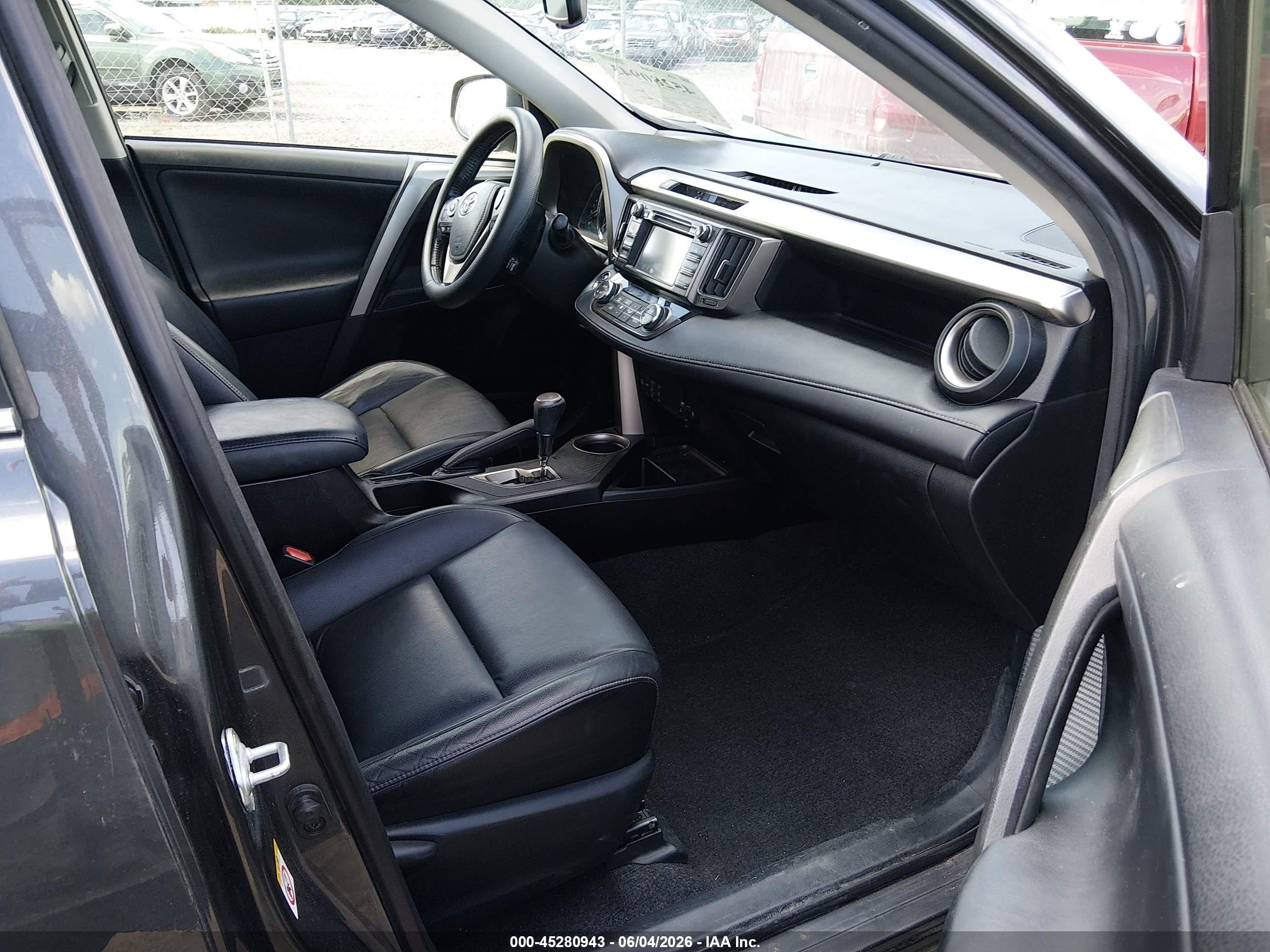 2013 Toyota Rav4 Limited Gray vin: JTMDFREV4DD007167