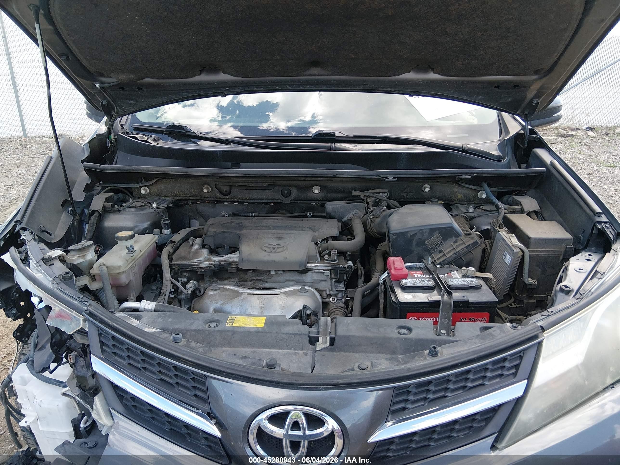2013 Toyota Rav4 Limited Gray vin: JTMDFREV4DD007167