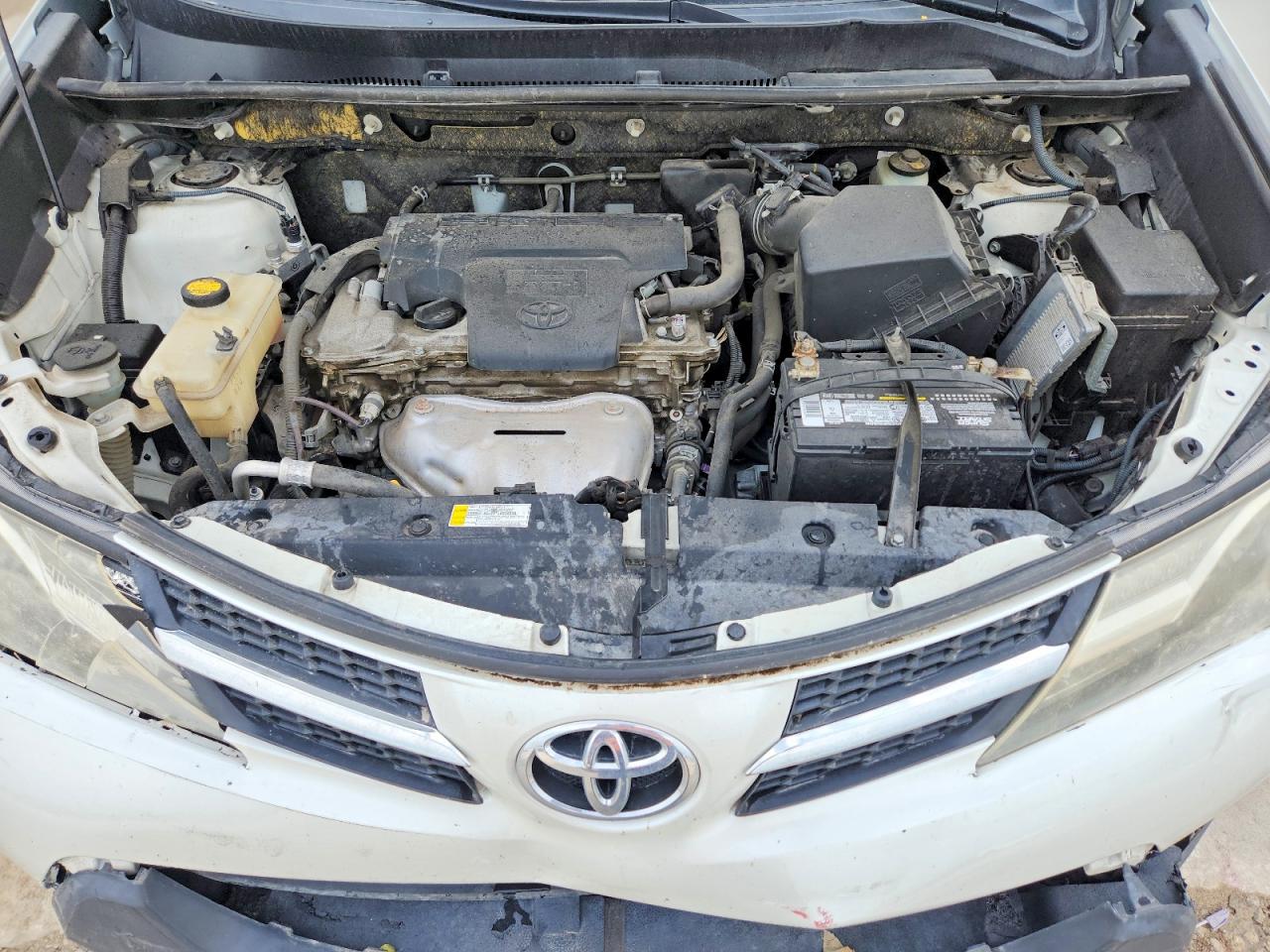2013 Toyota Rav4 Limited White vin: JTMDFREV4DD043005