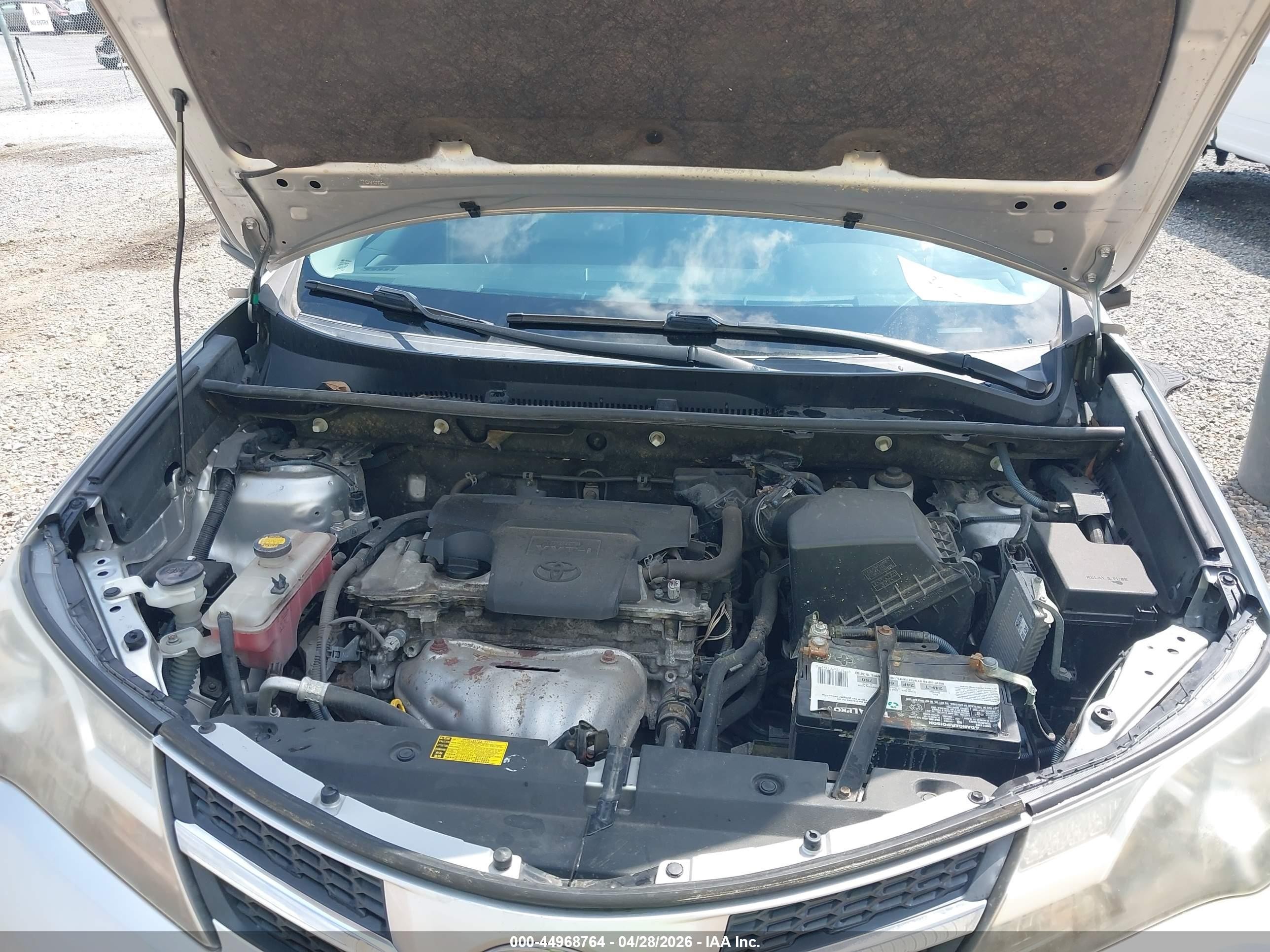 2013 Toyota Rav4 Limited Серебряный vin: JTMDFREV5D5020018