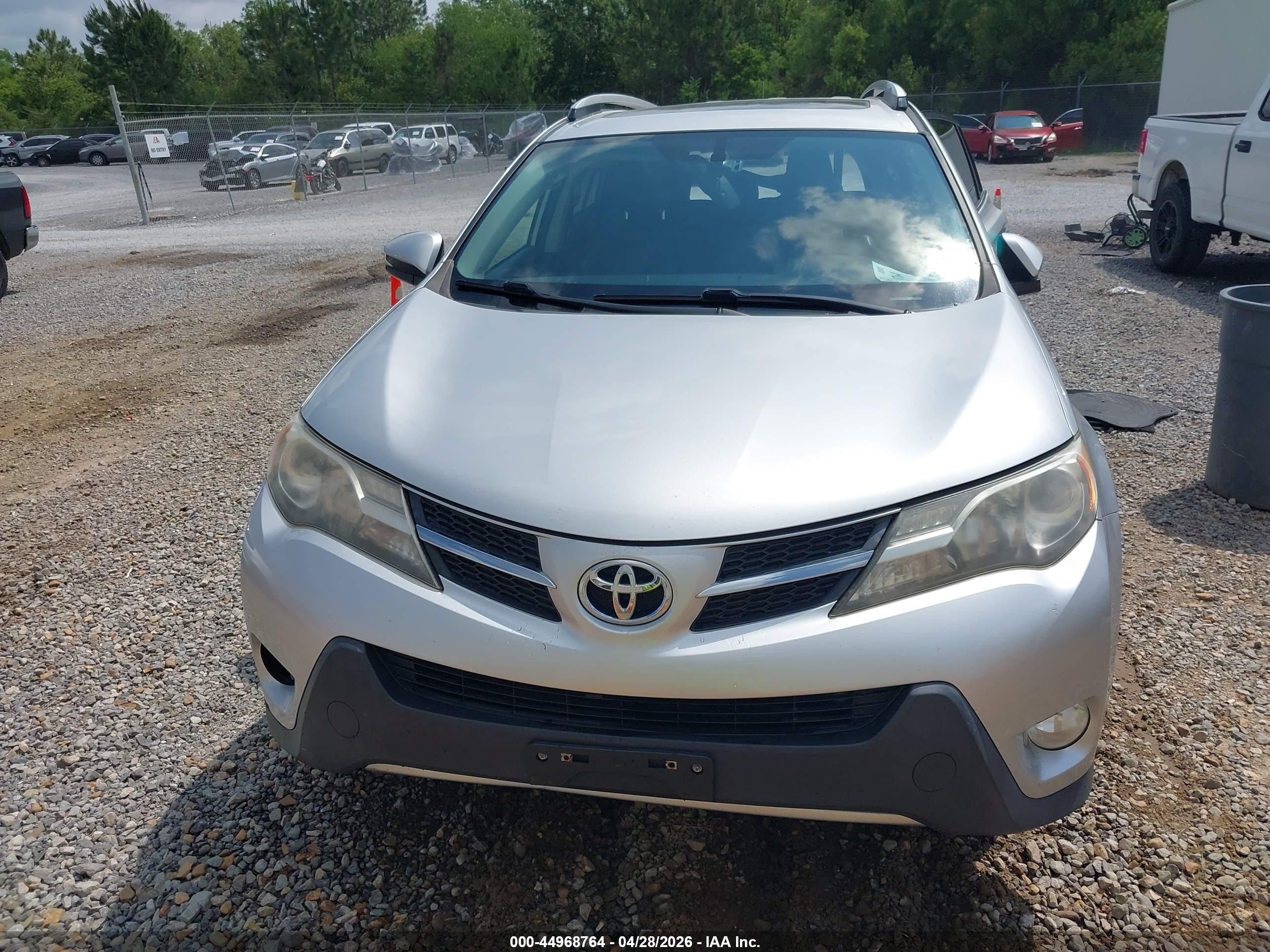 2013 Toyota Rav4 Limited Серебряный vin: JTMDFREV5D5020018