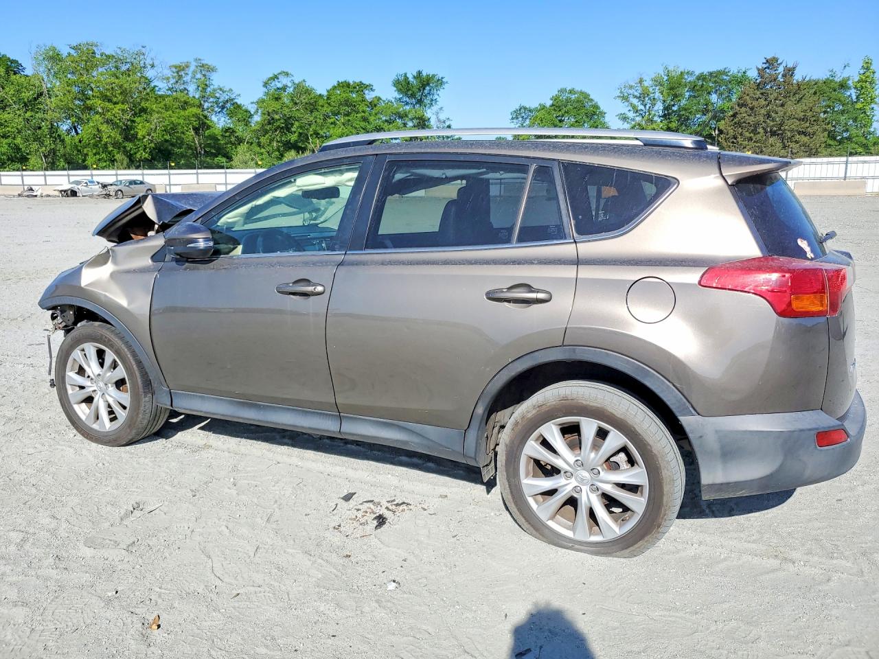2013 Toyota Rav4 Limited Gray vin: JTMDFREV5D5021931