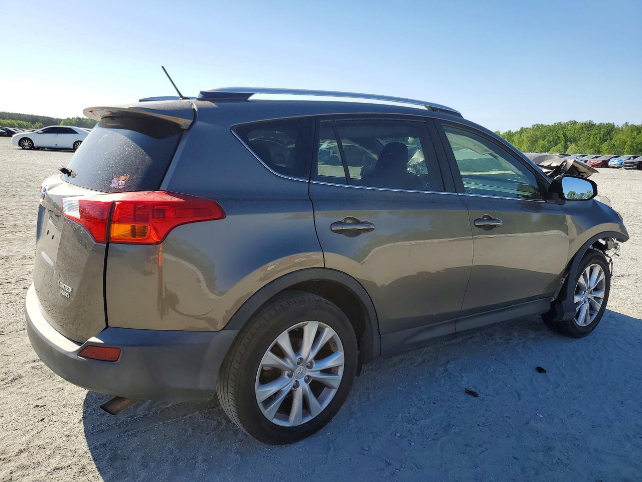 2013 Toyota Rav4 Limited Gray vin: JTMDFREV5D5021931