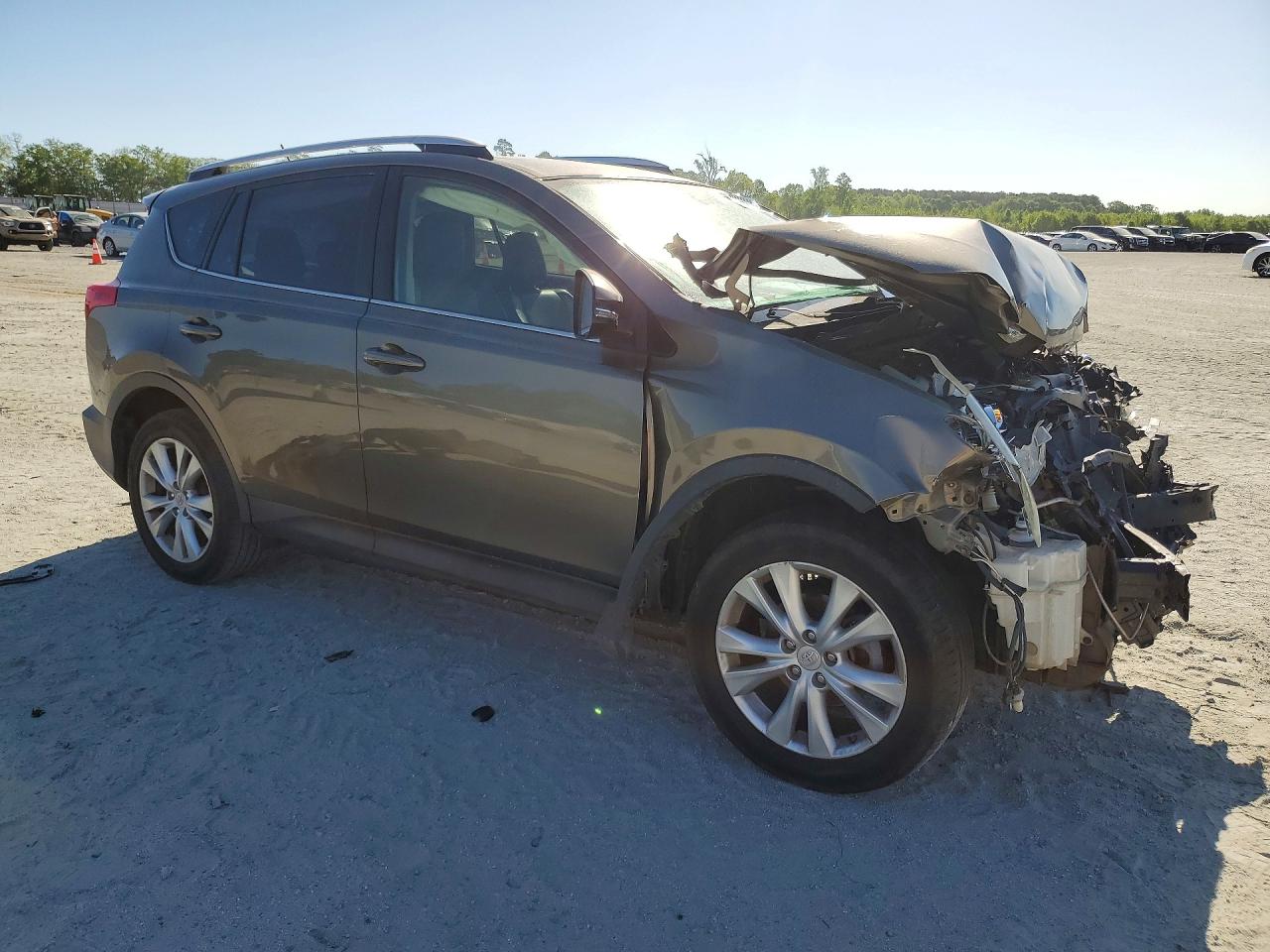 2013 Toyota Rav4 Limited Gray vin: JTMDFREV5D5021931