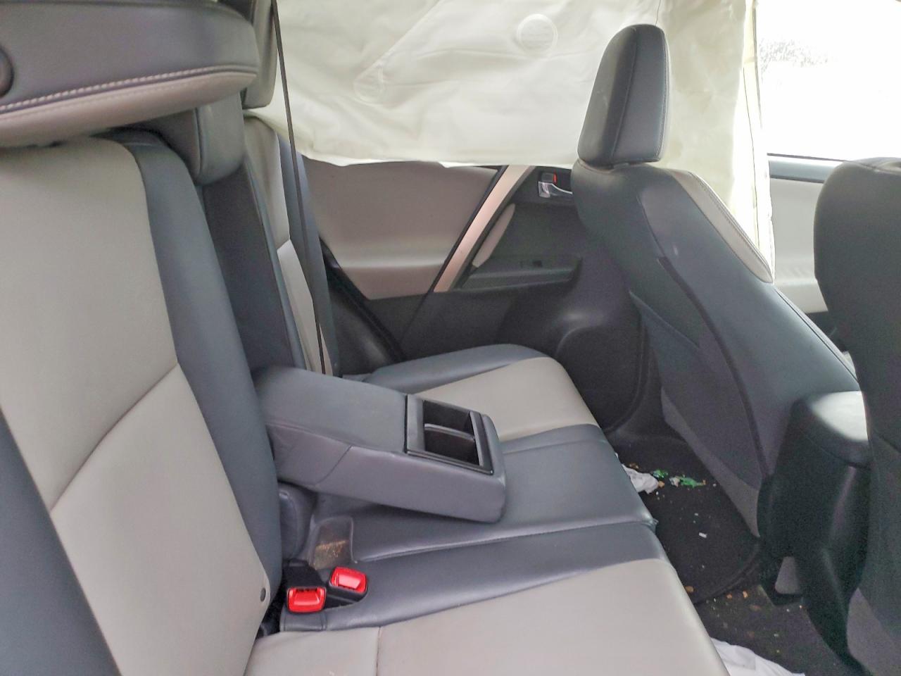 2014 Toyota Rav4 Limited White vin: JTMDFREV5ED050501