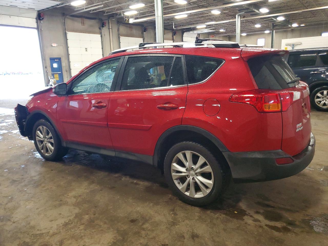 2014 Toyota Rav4 Limited Red vin: JTMDFREV5ED081263