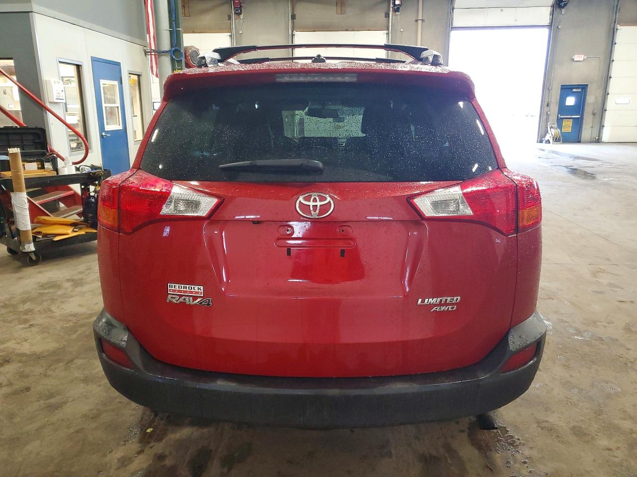 2014 Toyota Rav4 Limited Red vin: JTMDFREV5ED081263