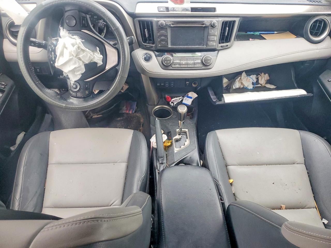 2013 Toyota Rav4 Limited Blue vin: JTMDFREV6D5000425