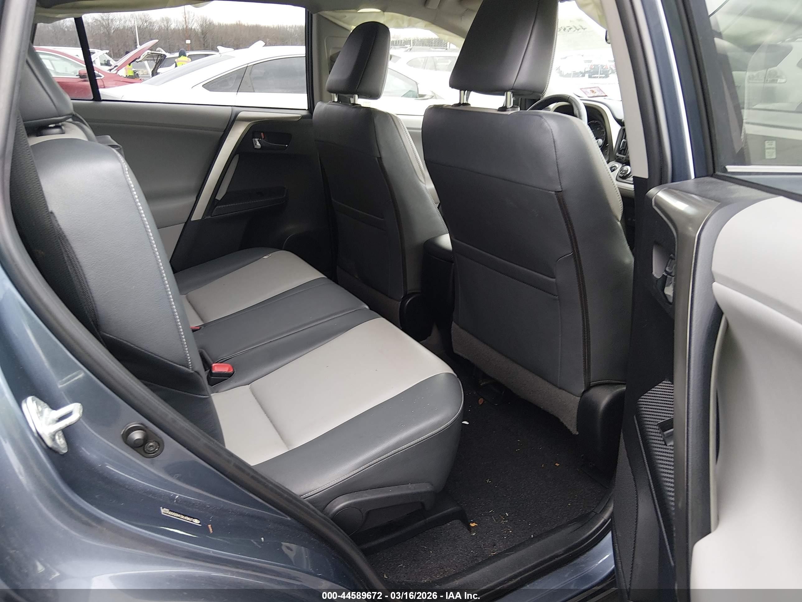 2013 Toyota Rav4 Limited Синий vin: JTMDFREV6DD005078