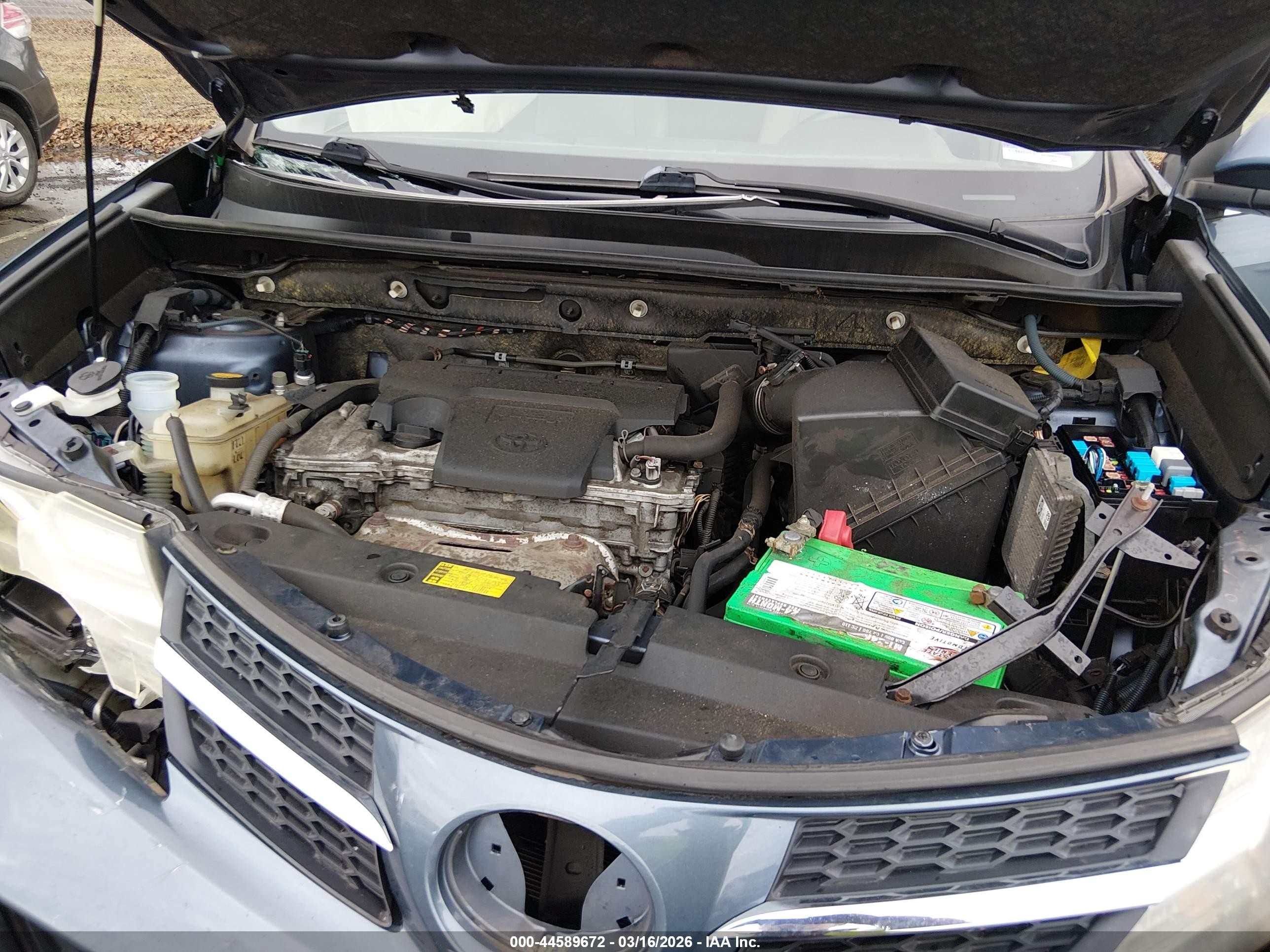2013 Toyota Rav4 Limited Синий vin: JTMDFREV6DD005078