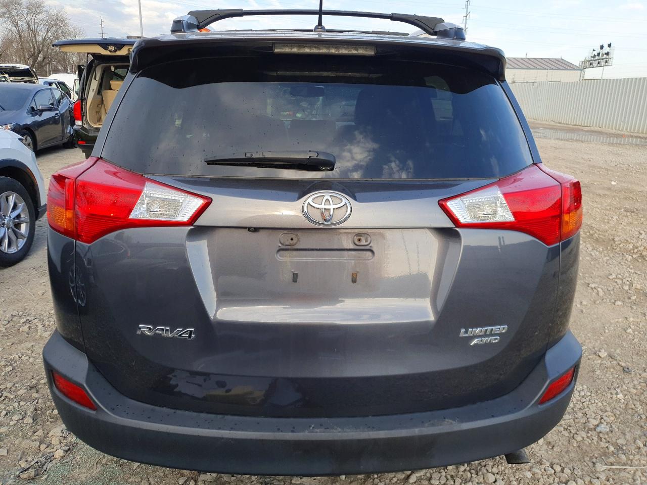 2013 Toyota Rav4 Limited Charcoal vin: JTMDFREV6DD014587