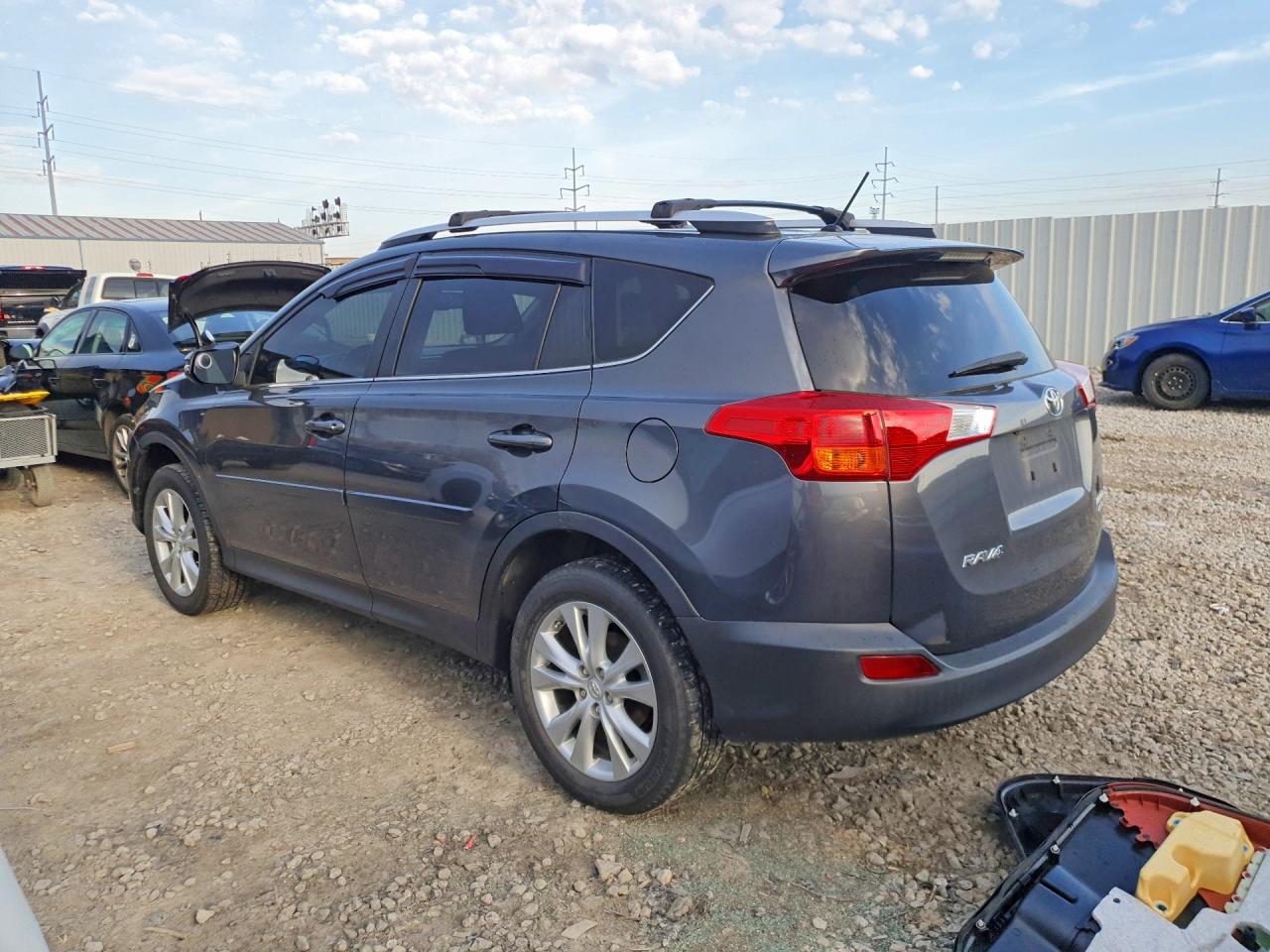 2013 Toyota Rav4 Limited Charcoal vin: JTMDFREV6DD014587