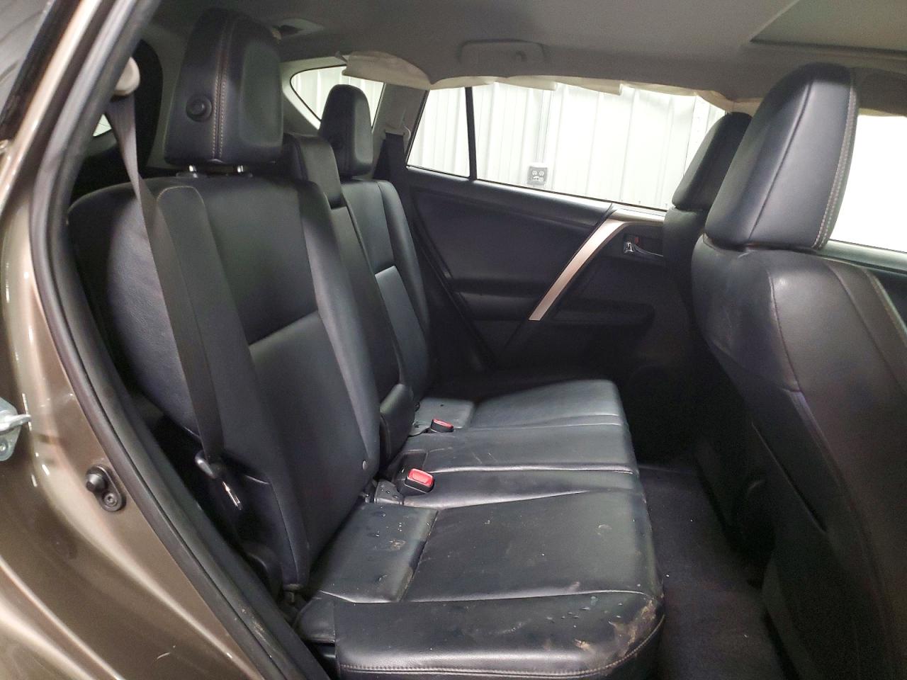 2014 Toyota Rav4 Limited Brown vin: JTMDFREV6ED087654