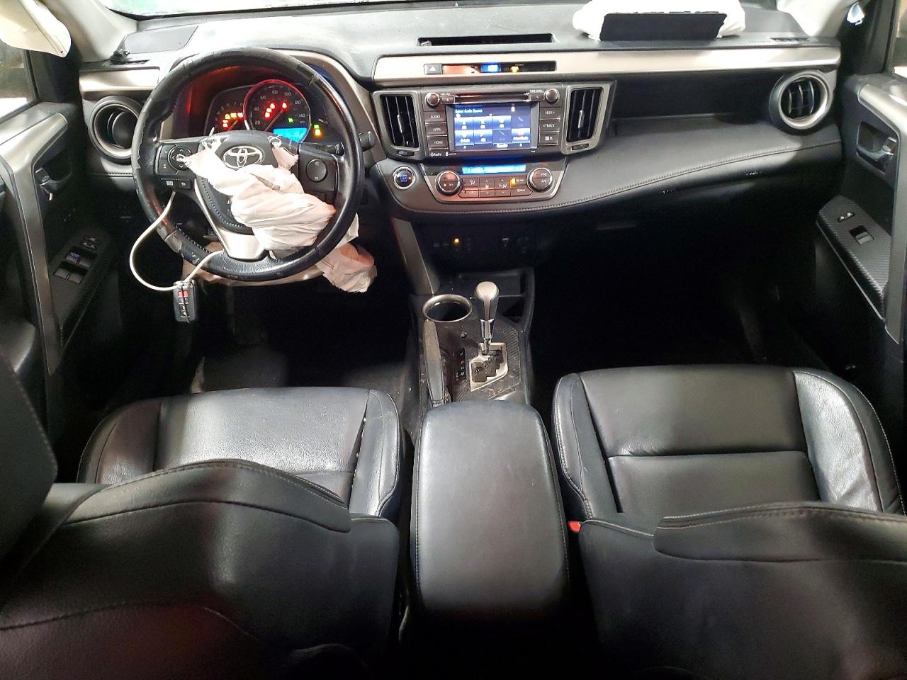 2014 Toyota Rav4 Limited Brown vin: JTMDFREV6ED087654