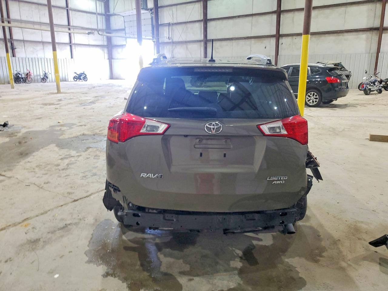 2015 Toyota Rav4 Limited Tan vin: JTMDFREV6FD135834