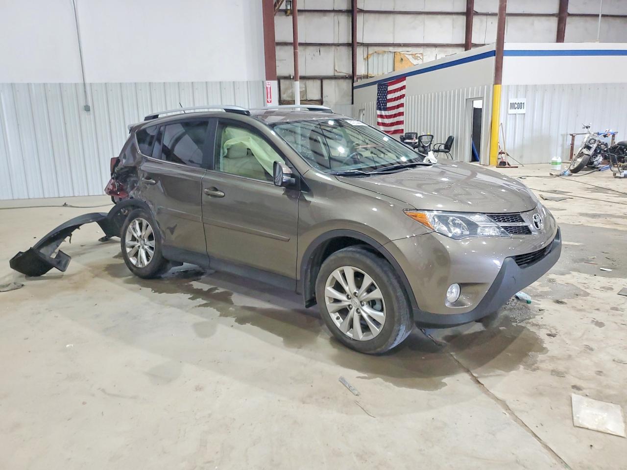 2015 Toyota Rav4 Limited Tan vin: JTMDFREV6FD135834