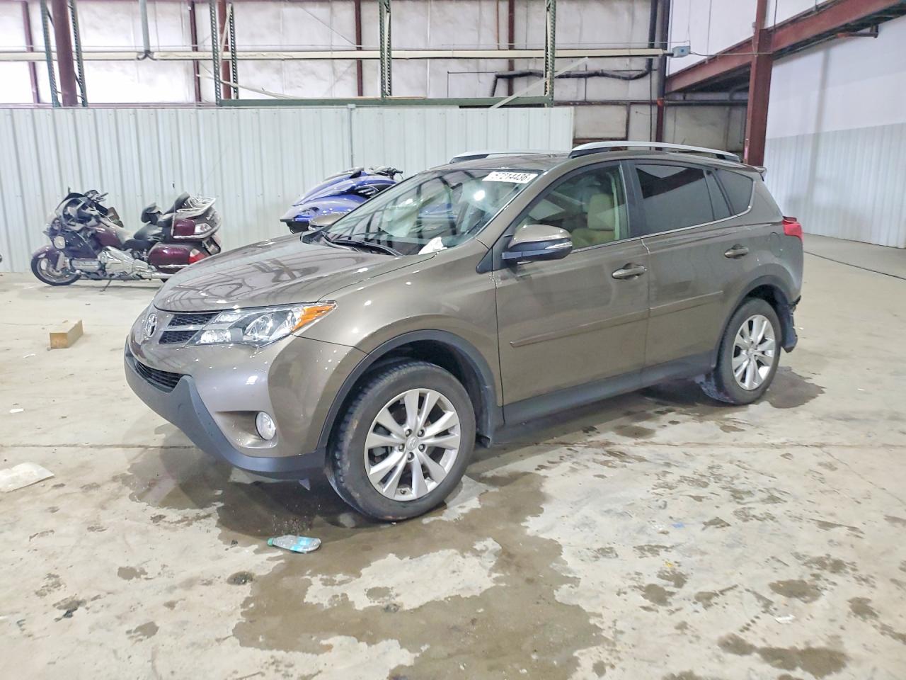 2015 Toyota Rav4 Limited Tan vin: JTMDFREV6FD135834