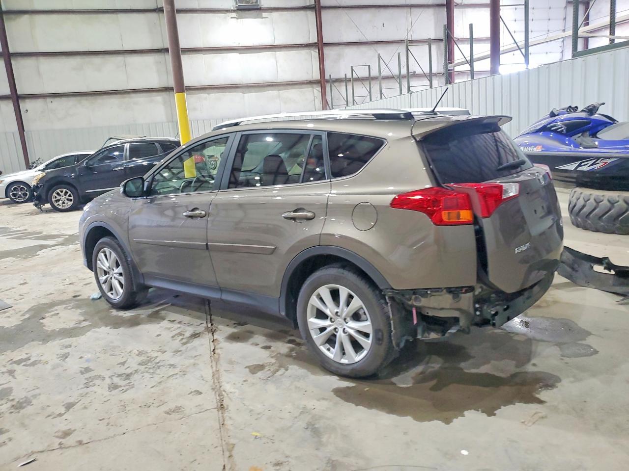 2015 Toyota Rav4 Limited Tan vin: JTMDFREV6FD135834
