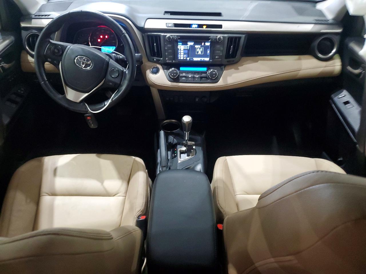 2015 Toyota Rav4 Limited Tan vin: JTMDFREV6FD135834