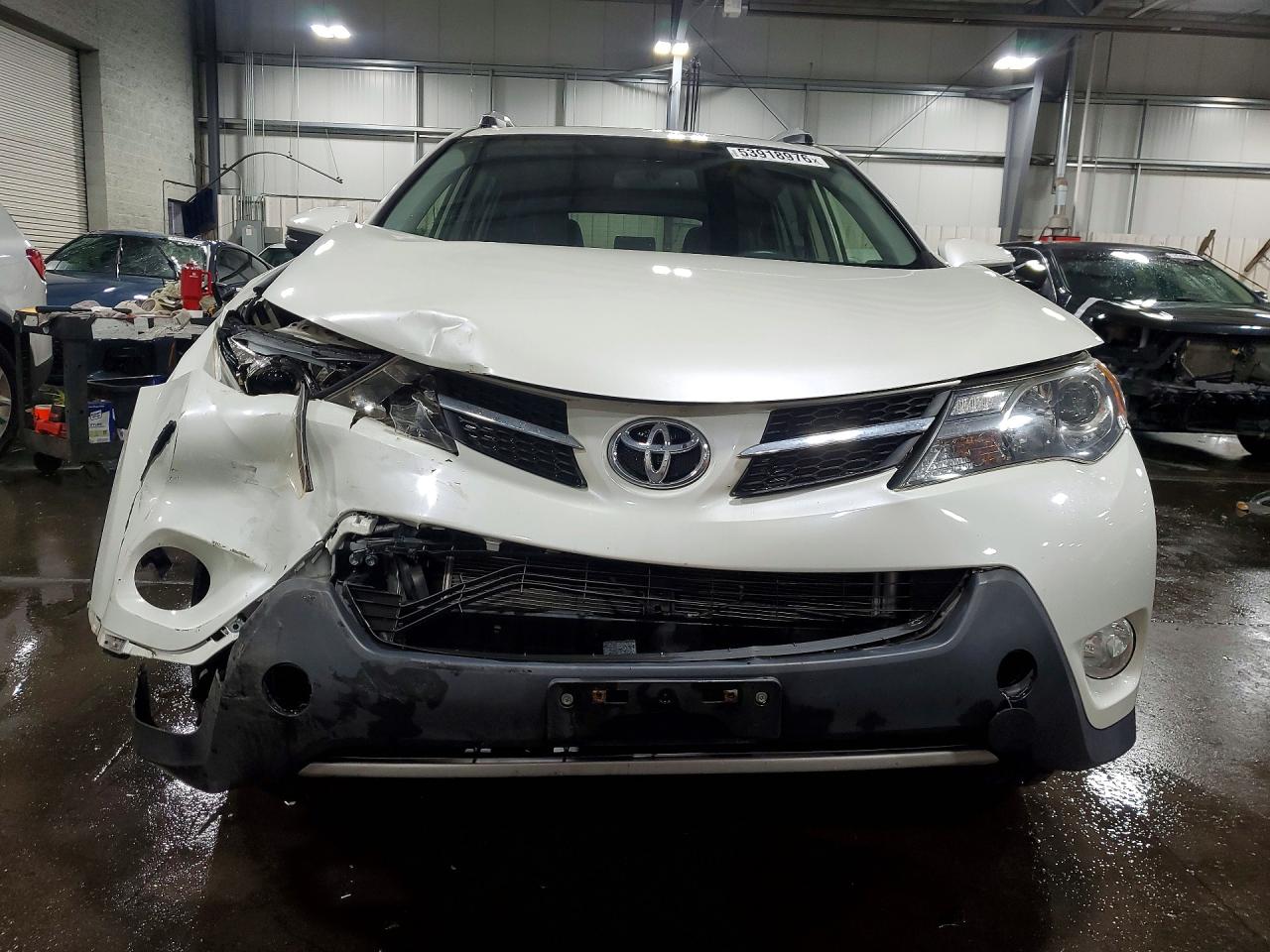 2015 Toyota Rav4 Limited Белый vin: JTMDFREV6FD161446