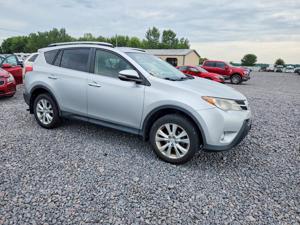 2013 Toyota Rav4 Limited Gray vin: JTMDFREV7D5004614