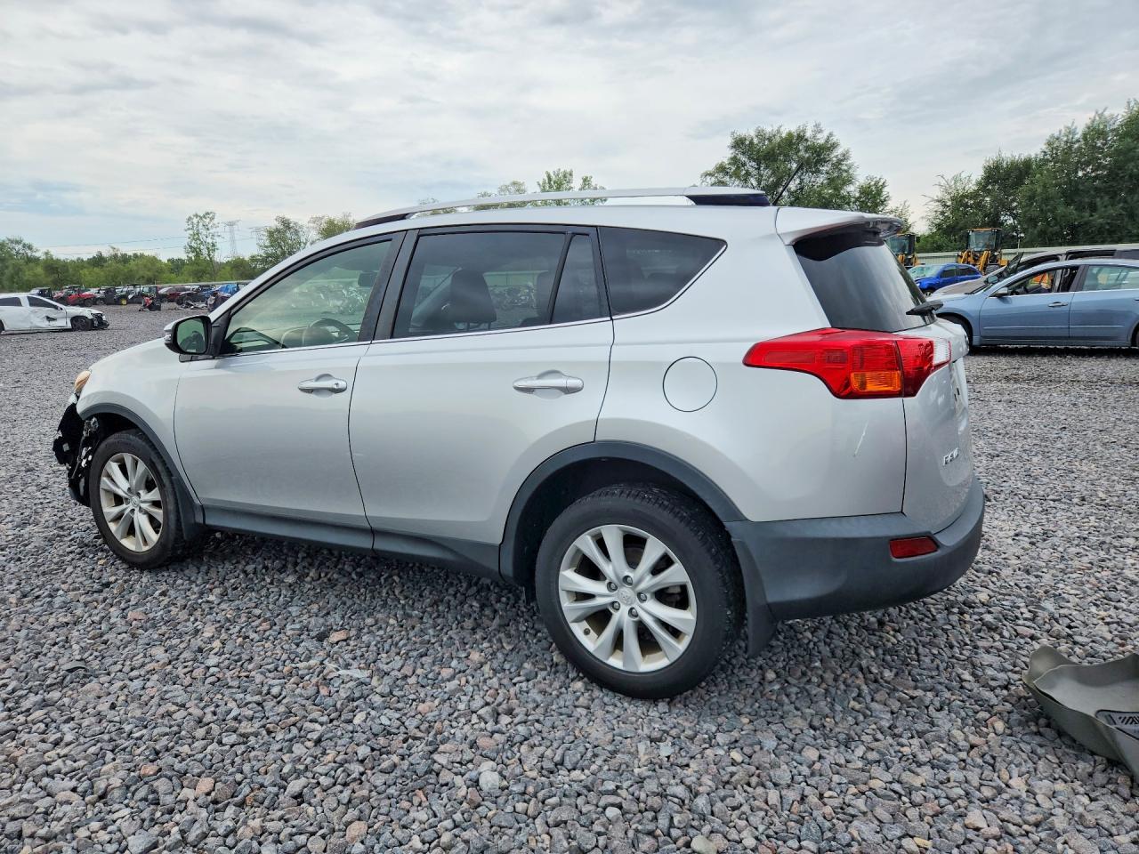 2013 Toyota Rav4 Limited Gray vin: JTMDFREV7D5004614