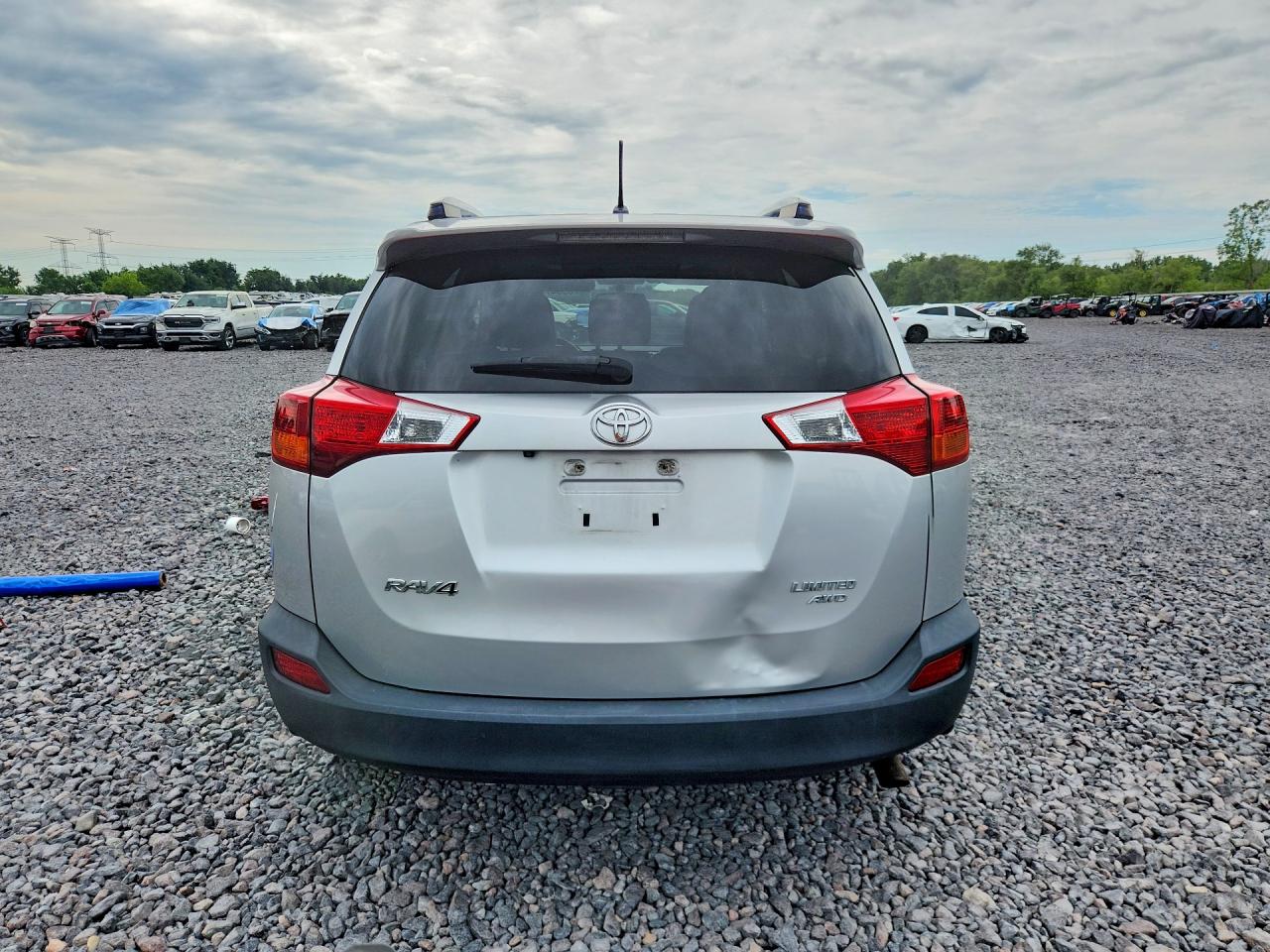2013 Toyota Rav4 Limited Gray vin: JTMDFREV7D5004614