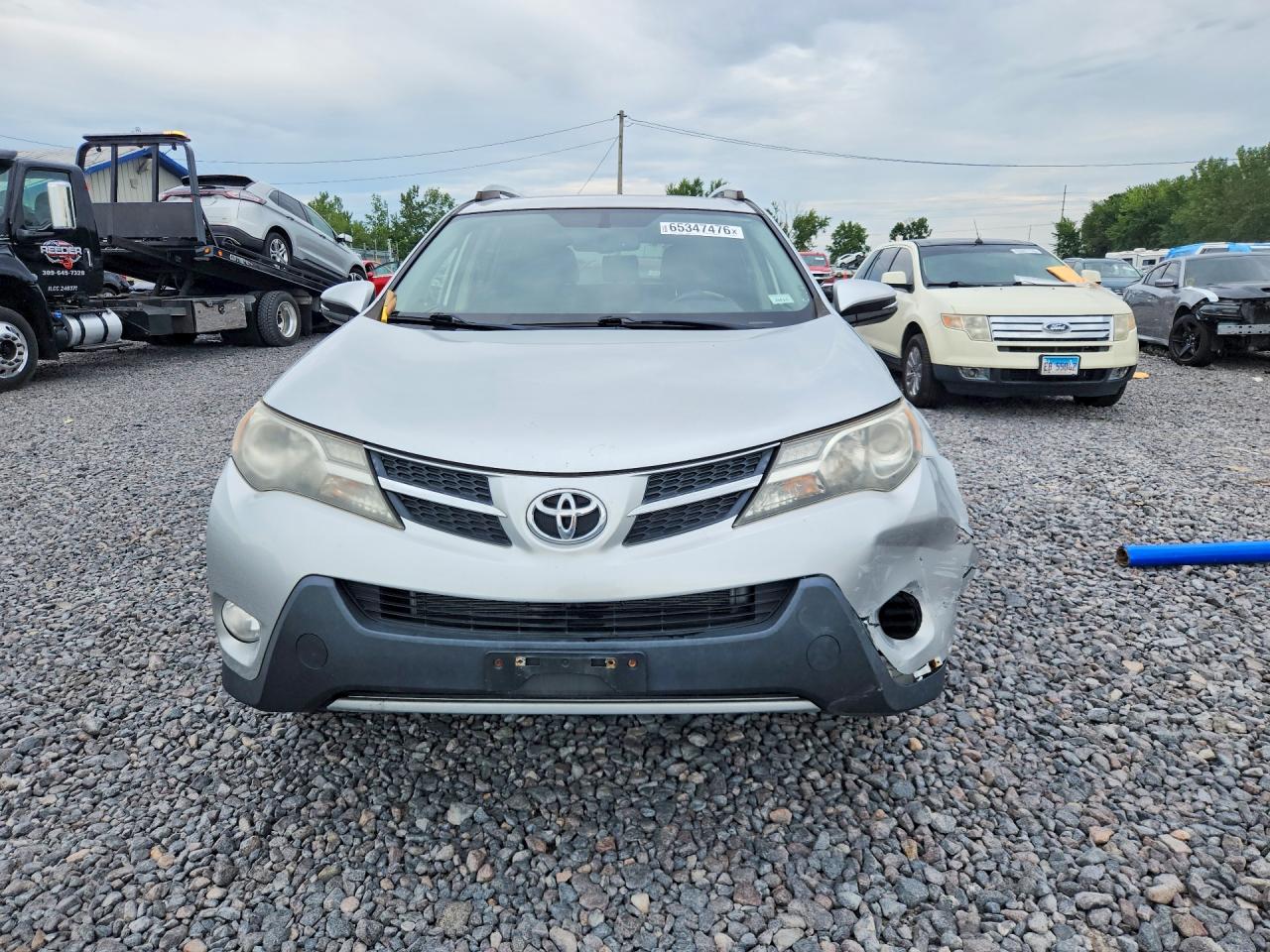 2013 Toyota Rav4 Limited Gray vin: JTMDFREV7D5004614