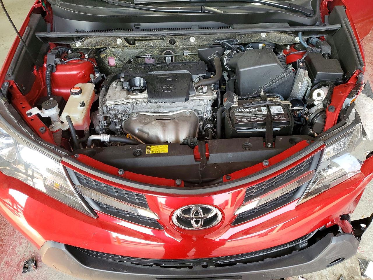 2014 Toyota Rav4 Limited Red vin: JTMDFREV7ED069020
