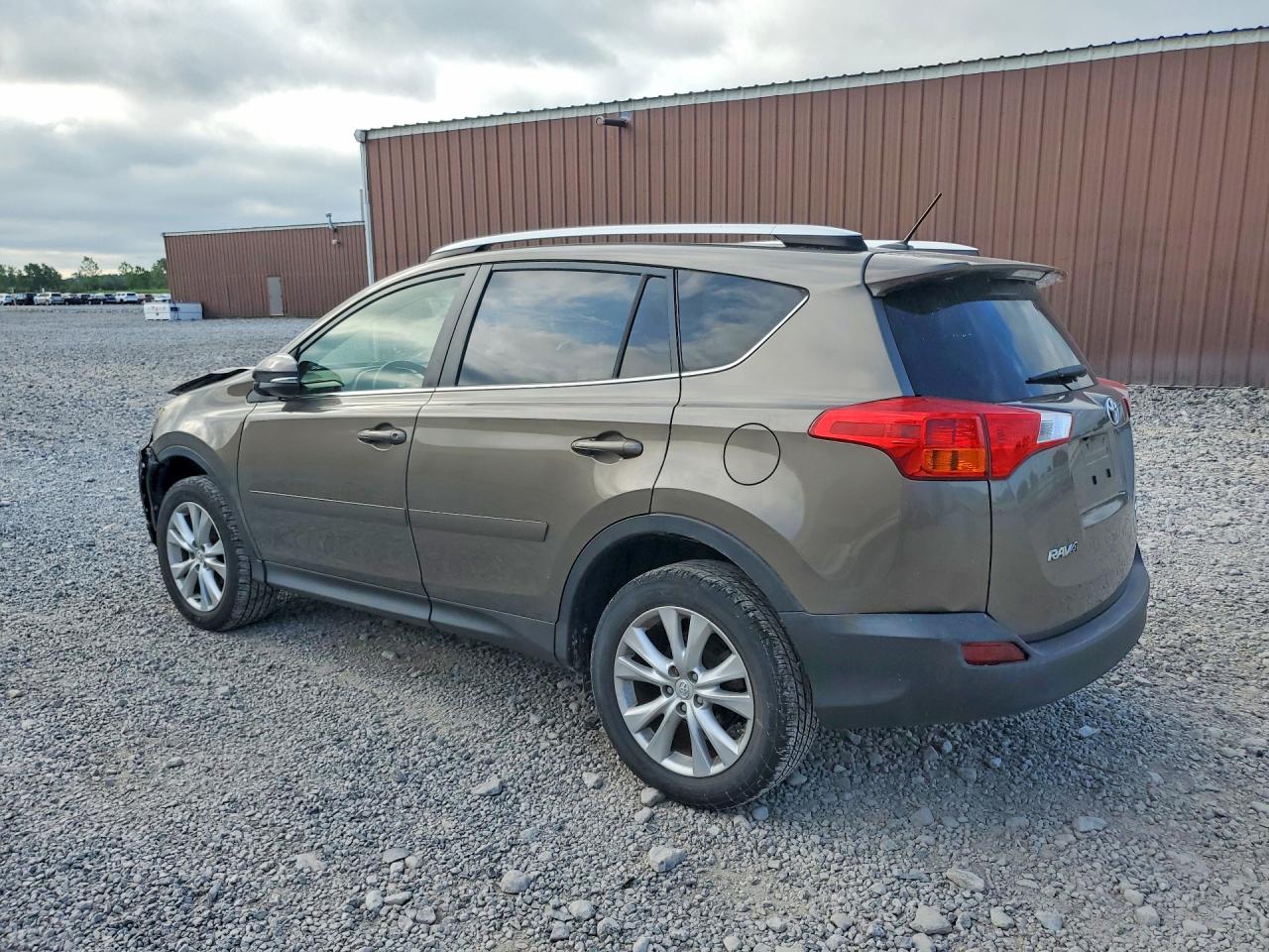 2014 Toyota Rav4 Limited Brown vin: JTMDFREV7ED083242