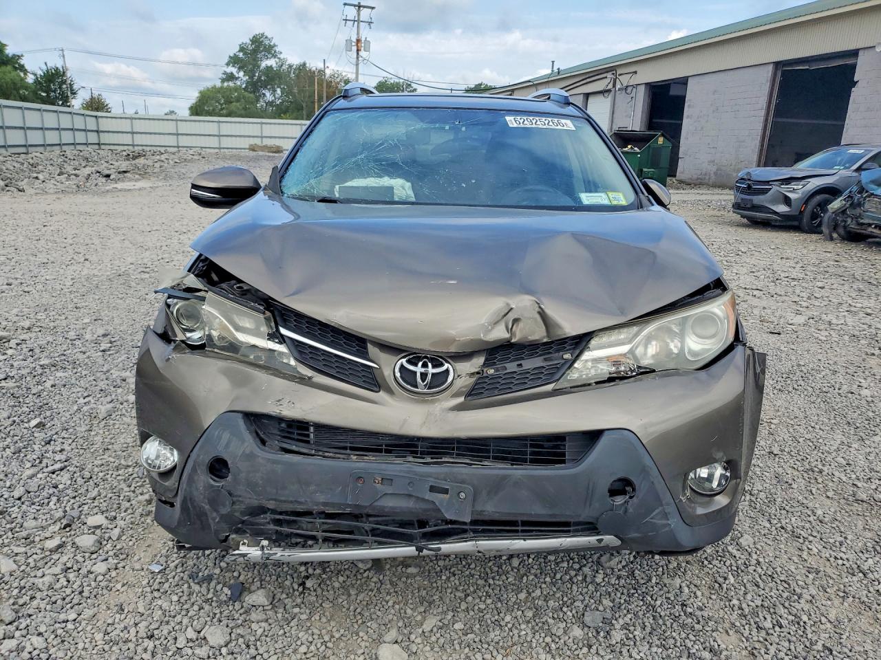 2014 Toyota Rav4 Limited Brown vin: JTMDFREV7ED083242