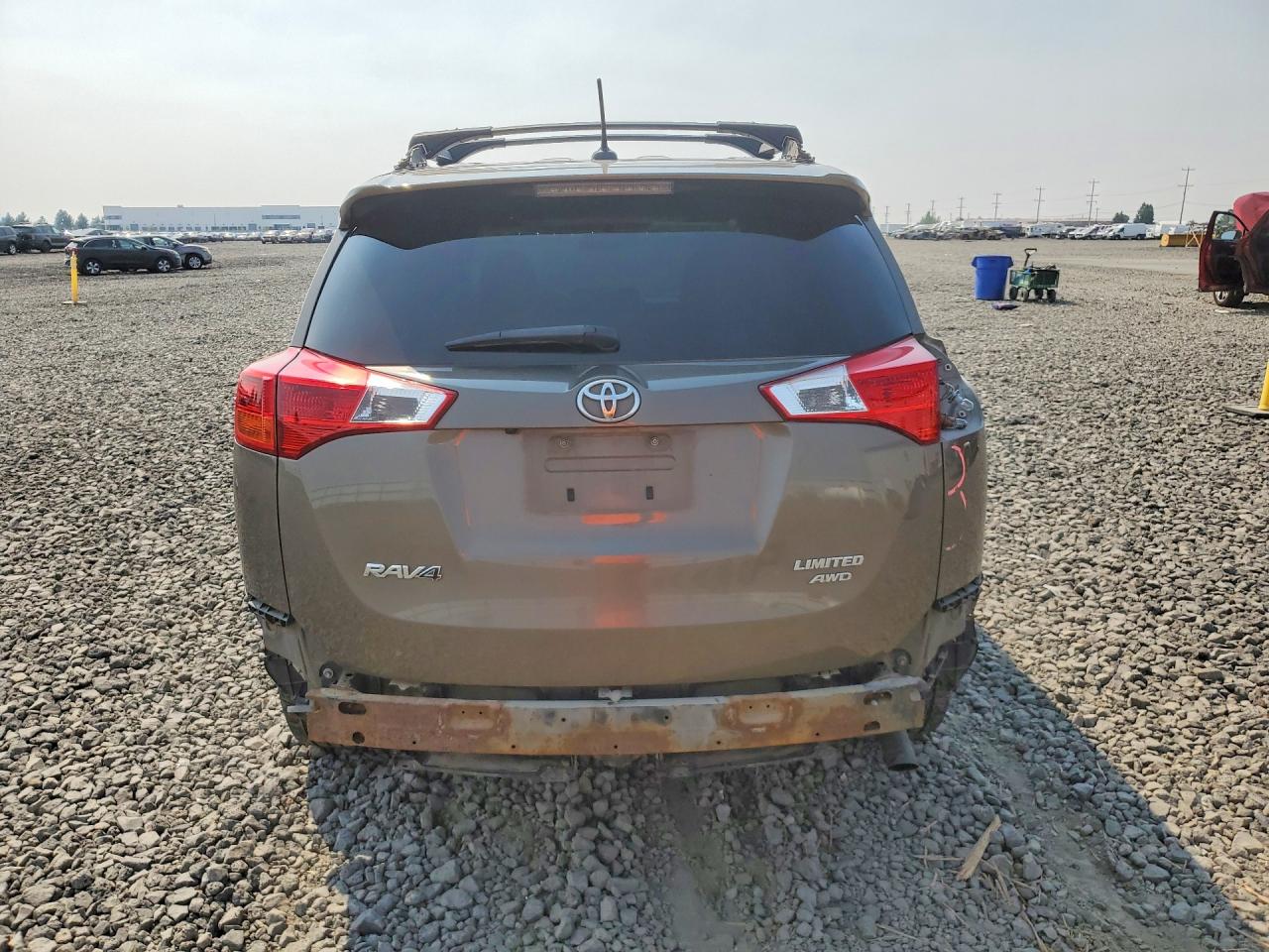 2015 Toyota Rav4 Limited Tan vin: JTMDFREV7FD160192