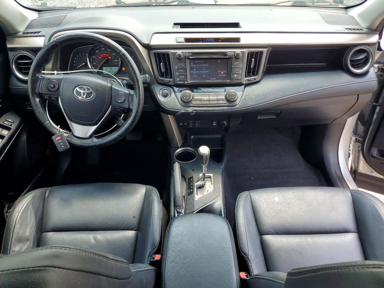 2015 Toyota Rav4 Limited Silver vin: JTMDFREV8FJ027085