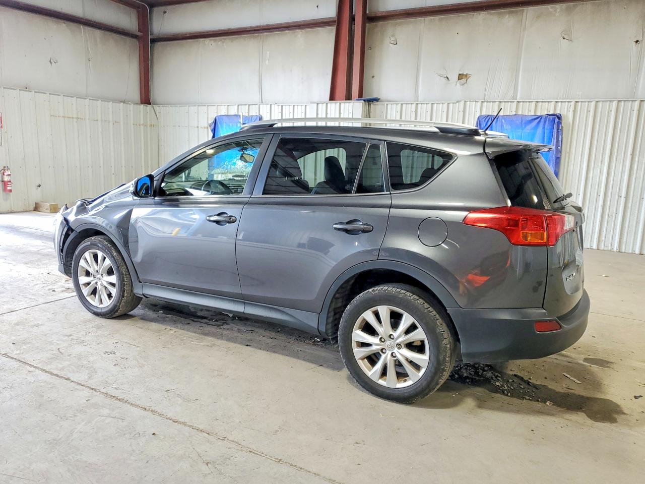 2015 Toyota Rav4 Limited Gray vin: JTMDFREV9FD105436