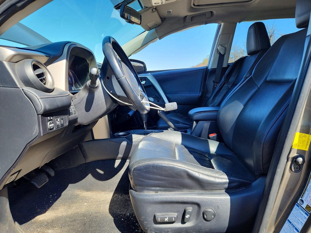 2015 Toyota Rav4 Limited Серый vin: JTMDFREV9FD151686