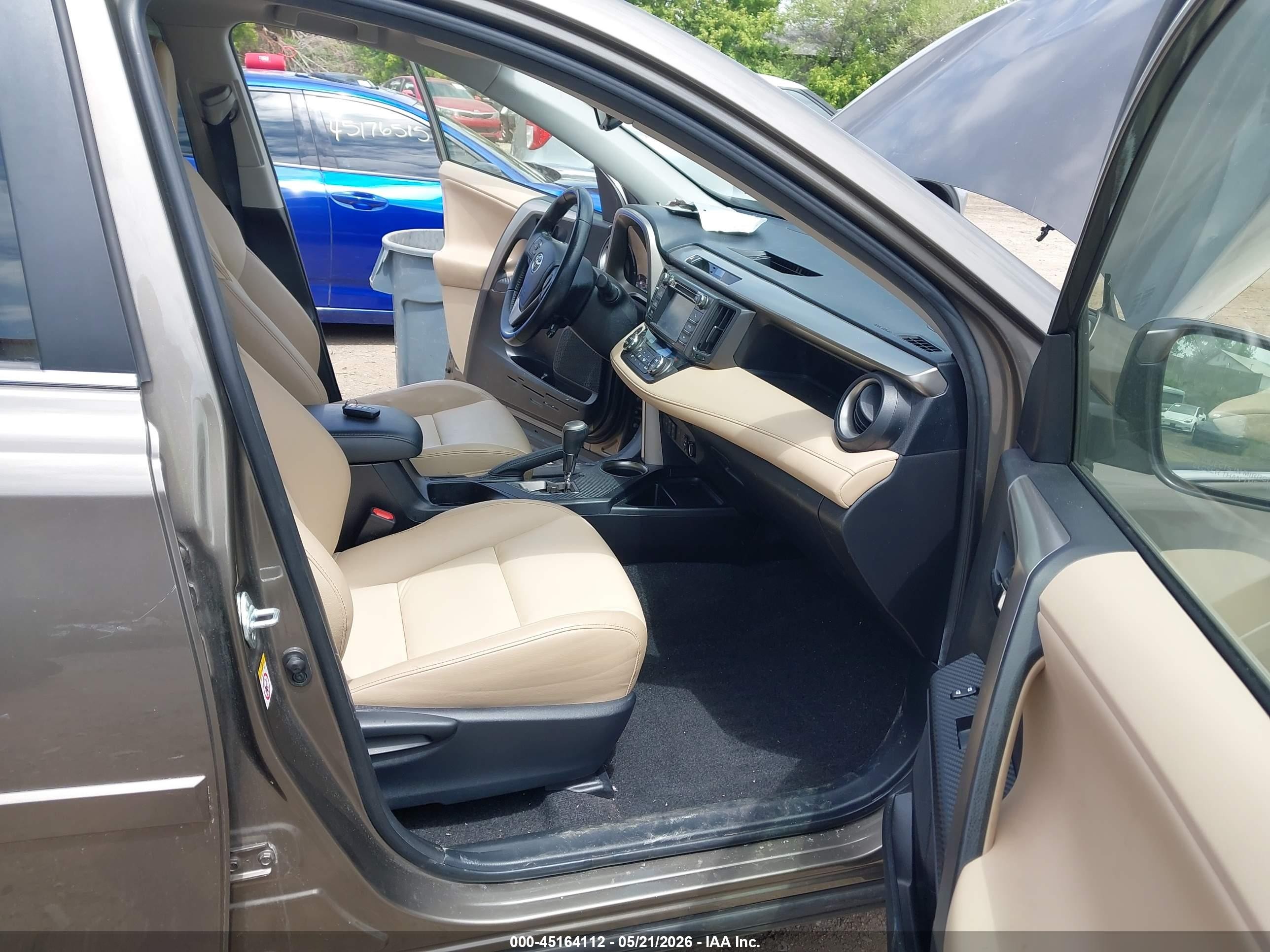 2013 Toyota Rav4 Limited Gray vin: JTMDFREVXD5019043