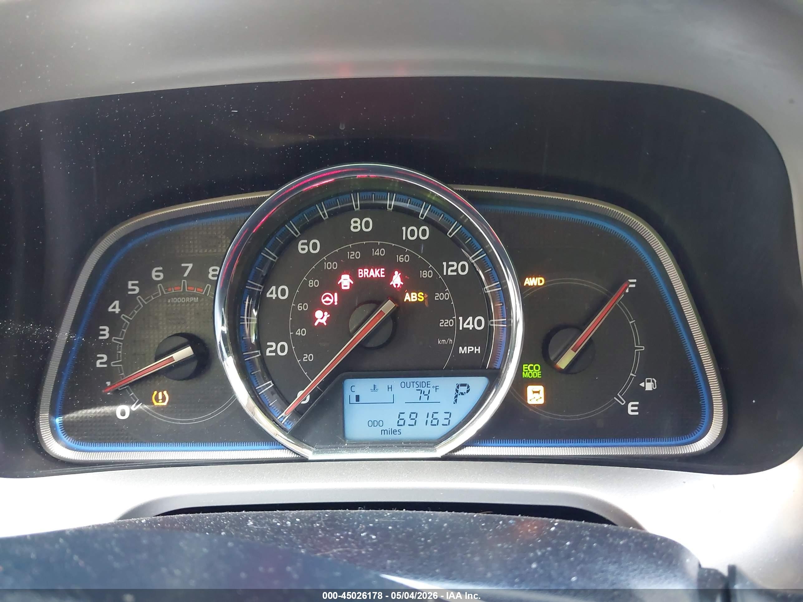 2015 Toyota Rav4 Limited Orange vin: JTMDFREVXFD133469