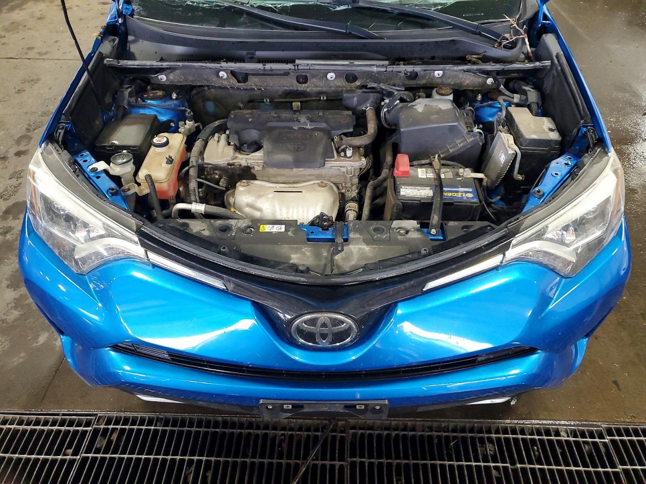 2018 Toyota Rav4 Limited Blue vin: JTMDFREVXJJ216880