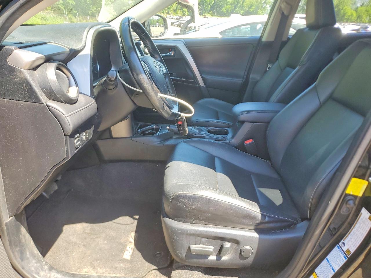 2016 Toyota Rav4 Hv Limited Black vin: JTMDJREV2GD023760