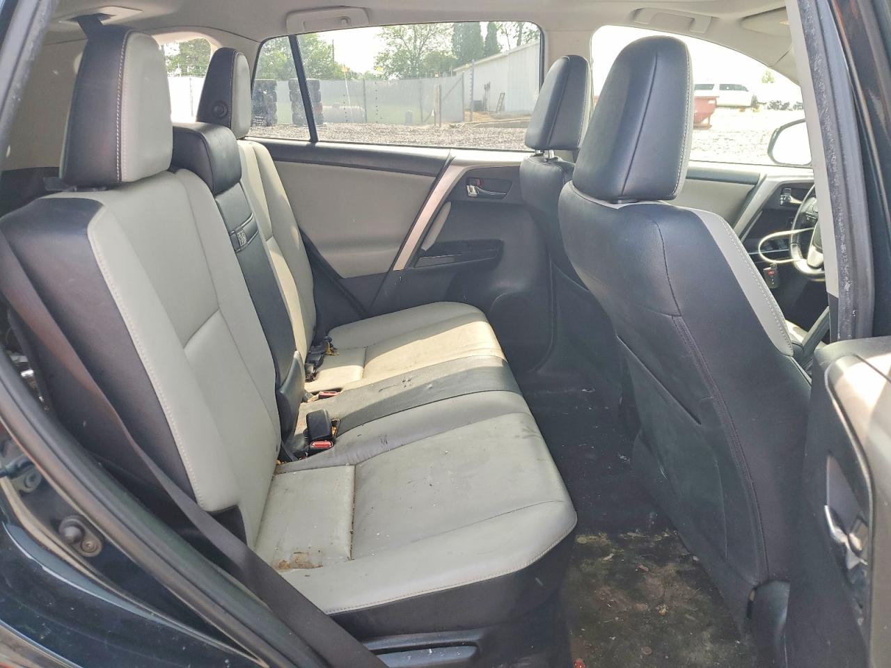 2017 Toyota Rav4 Hv Limited Blue vin: JTMDJREV4HD073447