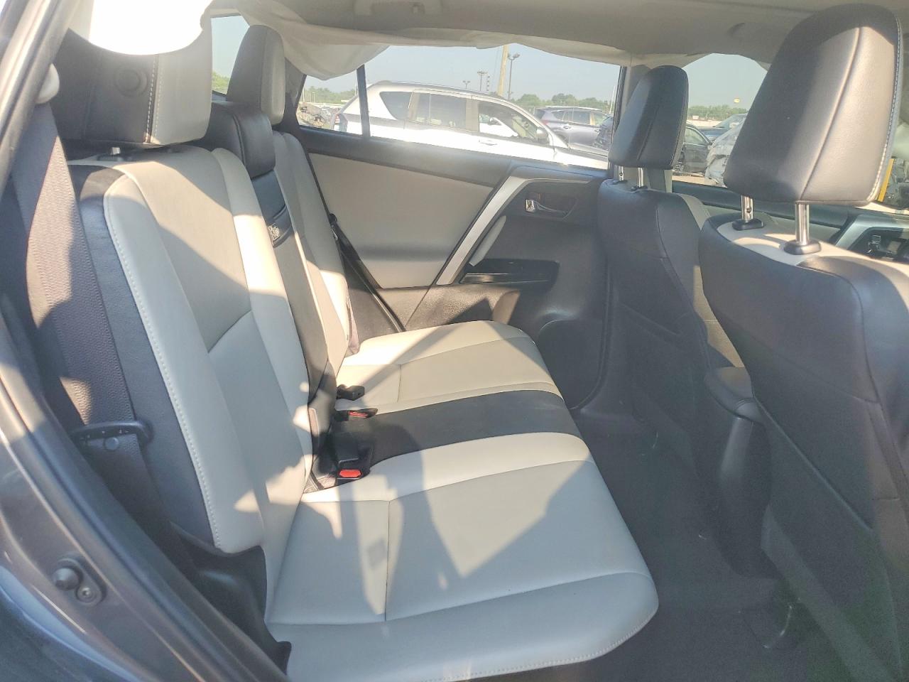 2016 Toyota Rav4 Hv Limited Gray vin: JTMDJREV9GD043696