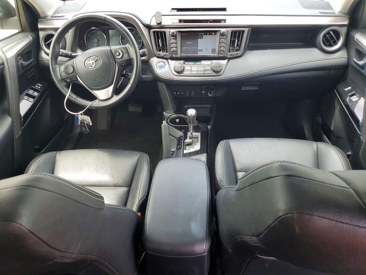 2016 Toyota Rav4 Hv Limited Silver vin: JTMDJREVXGD017351