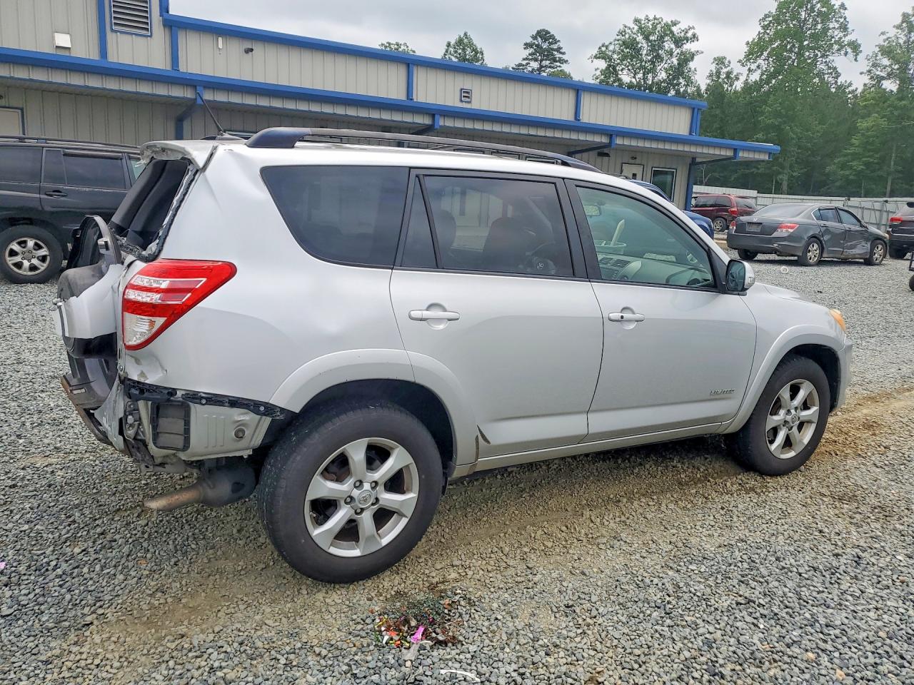 2010 Toyota Rav4 Limited Серебряный vin: JTMDK4DV0A5091574