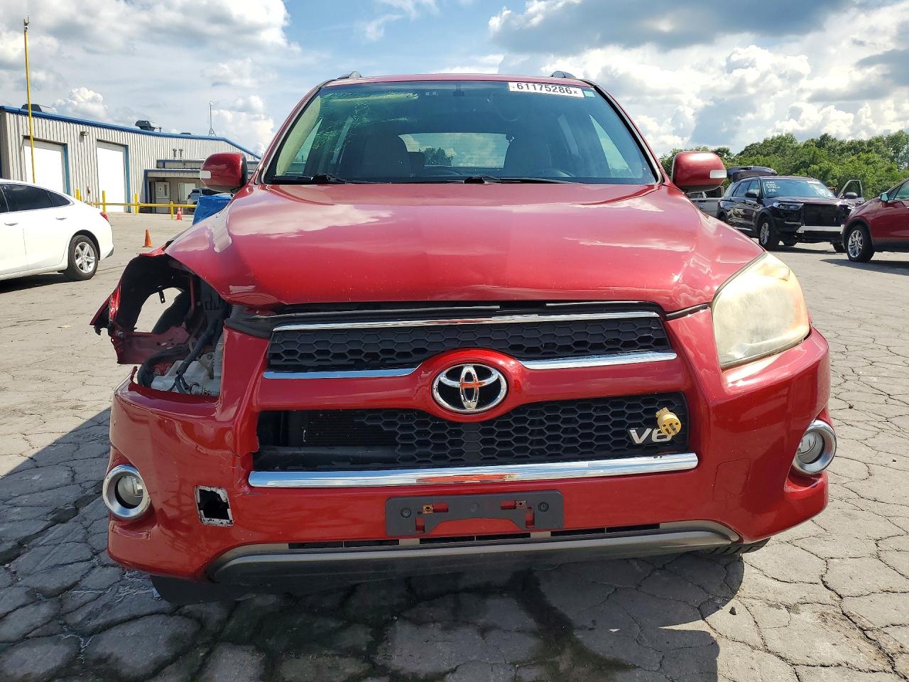 2010 Toyota Rav4 Limited Red vin: JTMDK4DV0AD016721